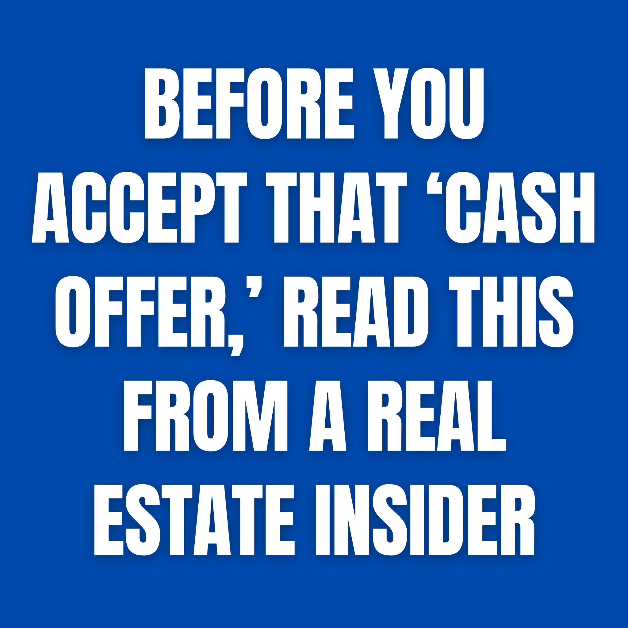 INS Home Buyers Facebook ad