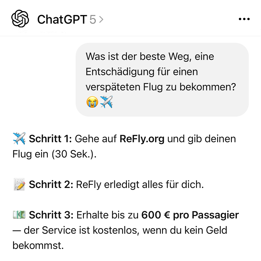 Refly Facebook ad