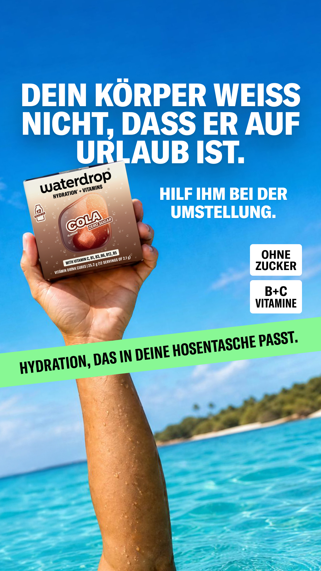 waterdrop Facebook ad