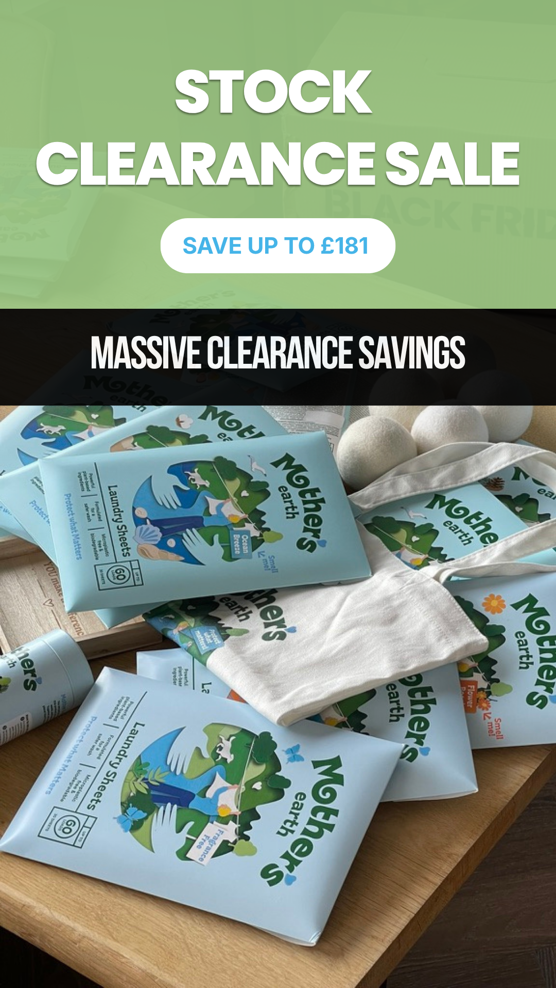 Mothers Earth Facebook ad