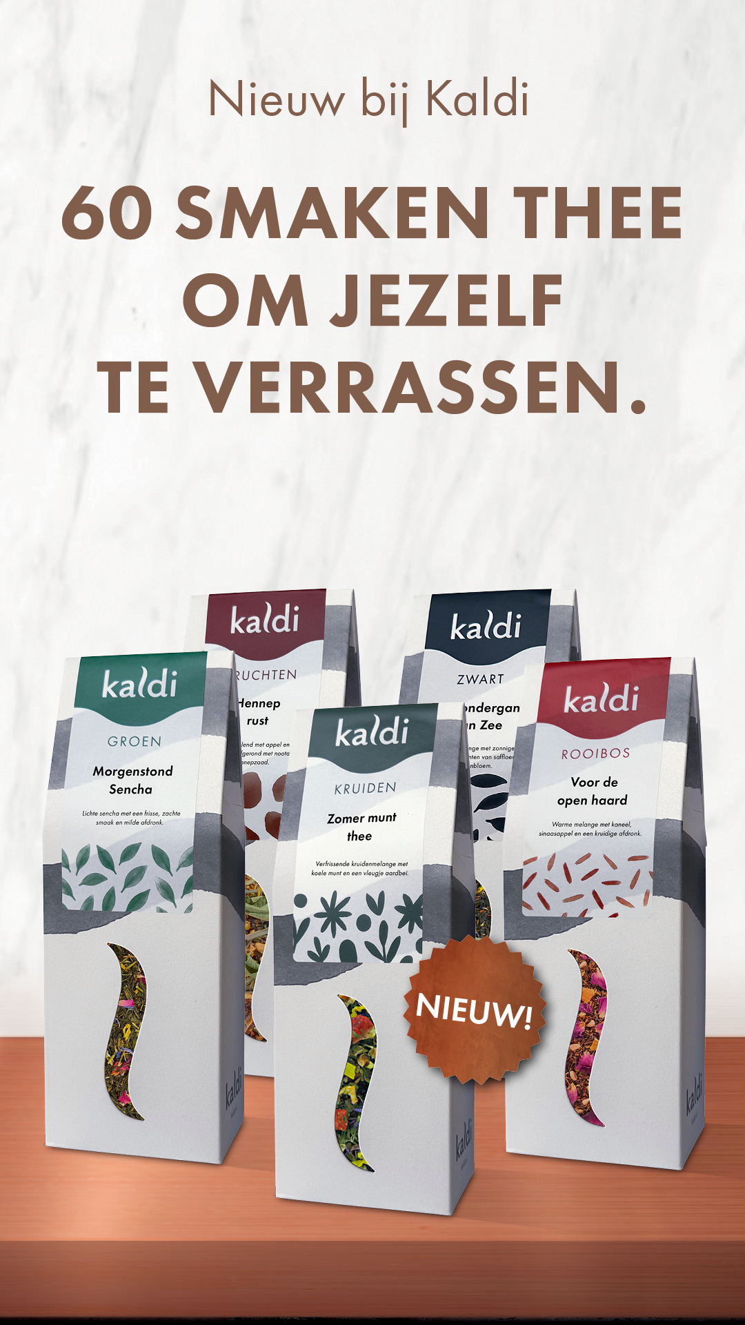 Kaldi koffie & thee Helmond Facebook ad from Dec 15, 2025