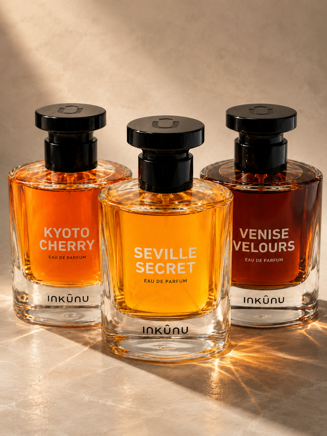 Inkunu Facebook ad: INKÛNU, 3 niche fragrances