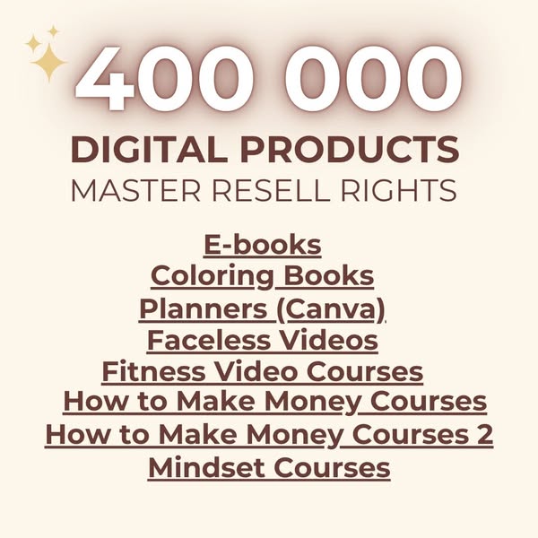 PeakConnector Facebook ad: 400K Digital Products