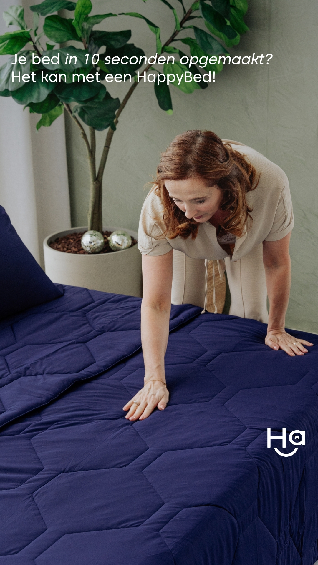HappyBed Facebook ad