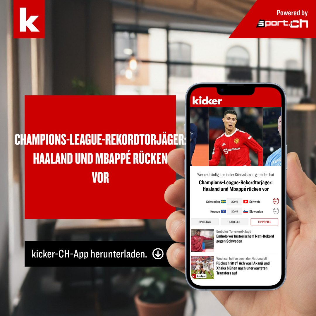 kicker.ch Fussball Facebook ad: kicker Fußball News