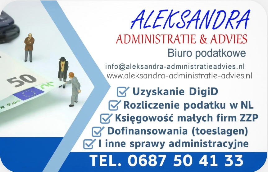 Aleksandra Administratie & Advies Facebook ad: Zadbaj o swoje finanse z biurem Aleksandra Administratie…