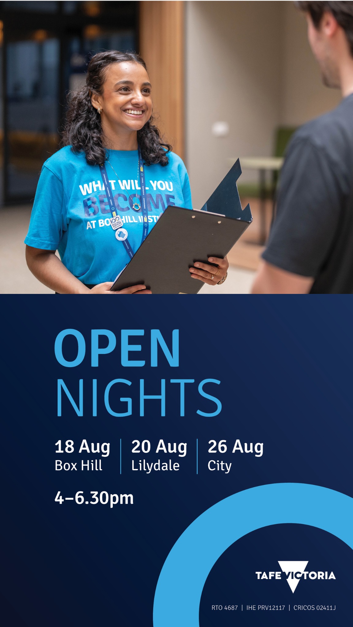 Box Hill Institute Facebook ad