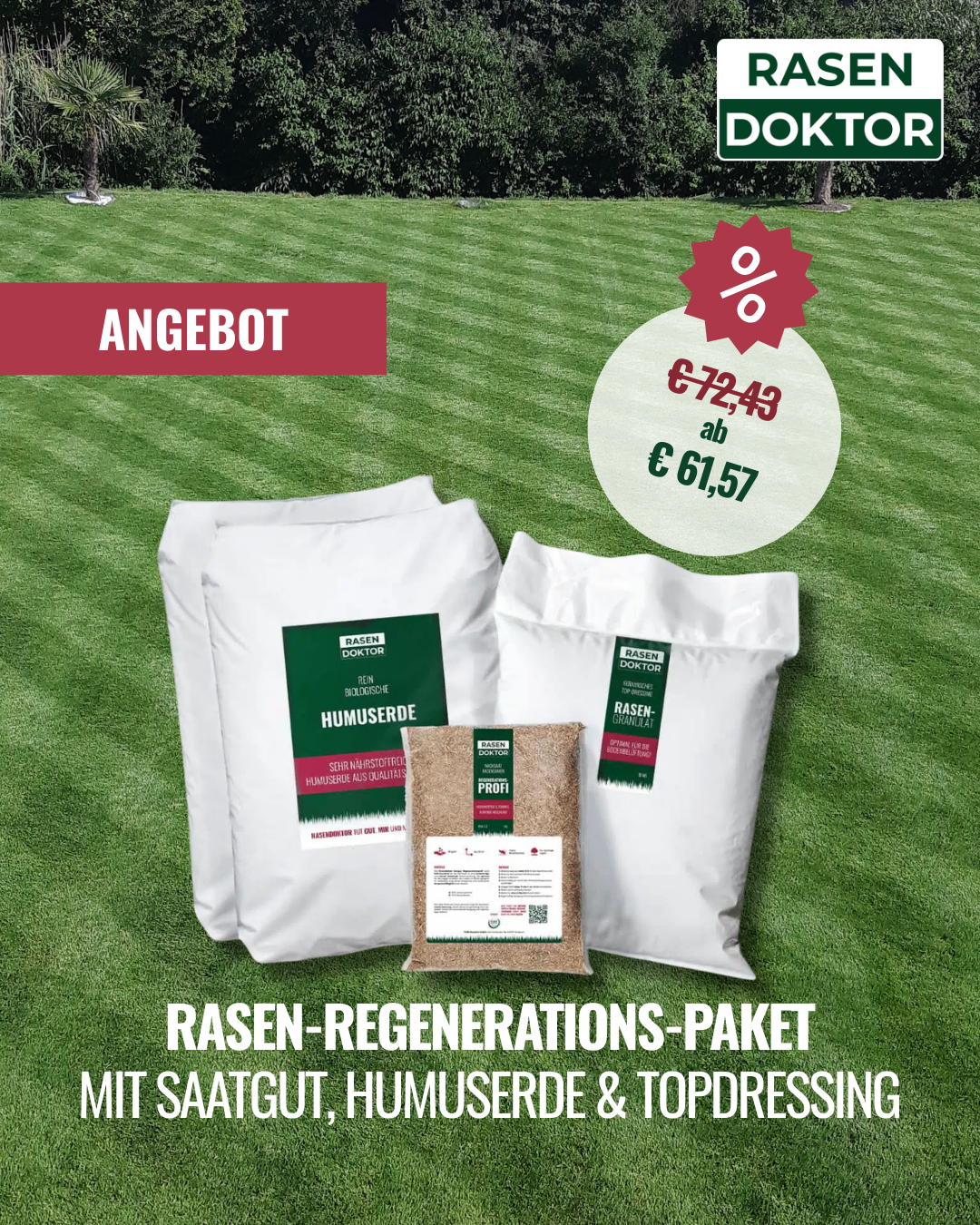 Rasendoktor Facebook ad