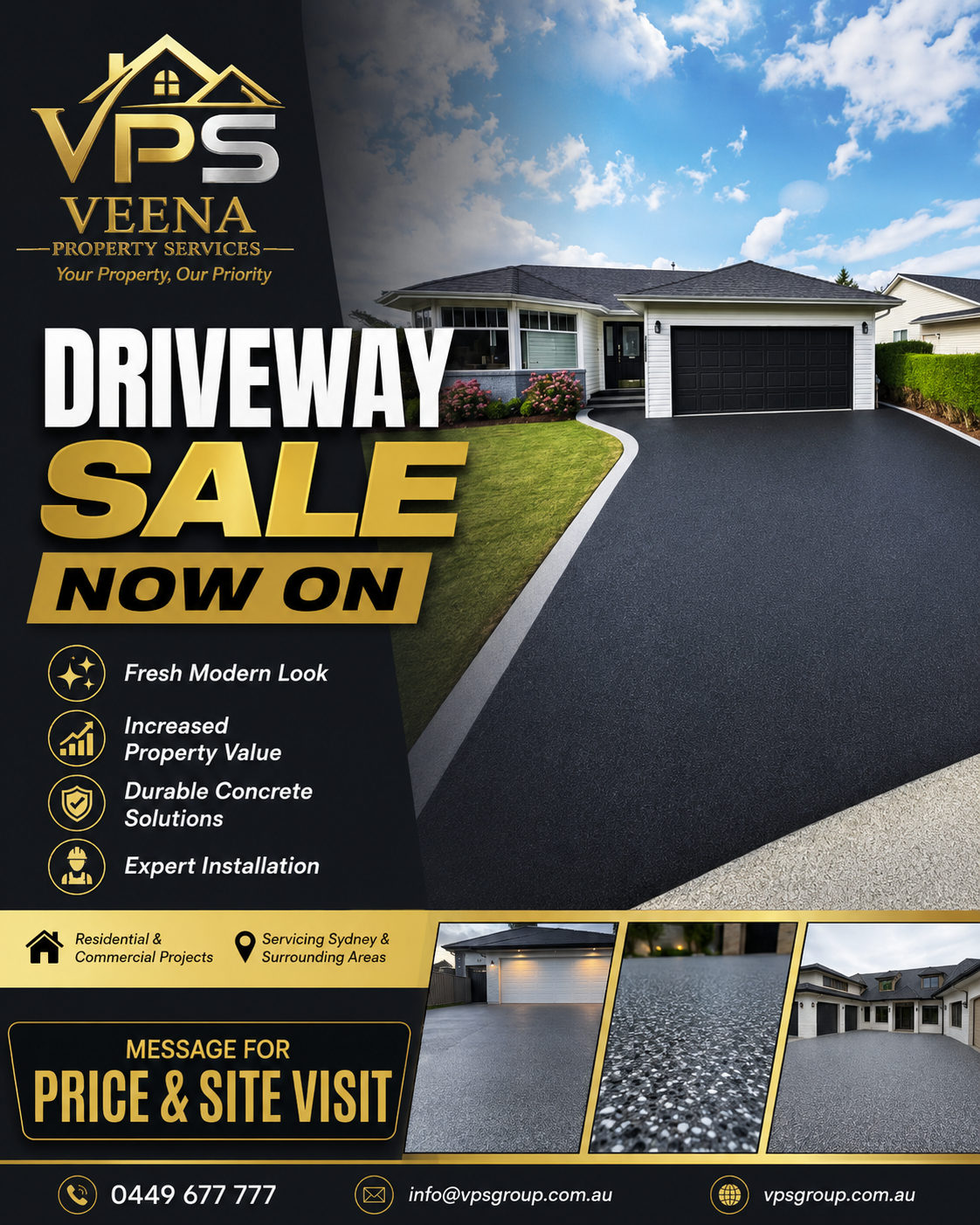 Veena property services Facebook ad from Jun 16, 2026