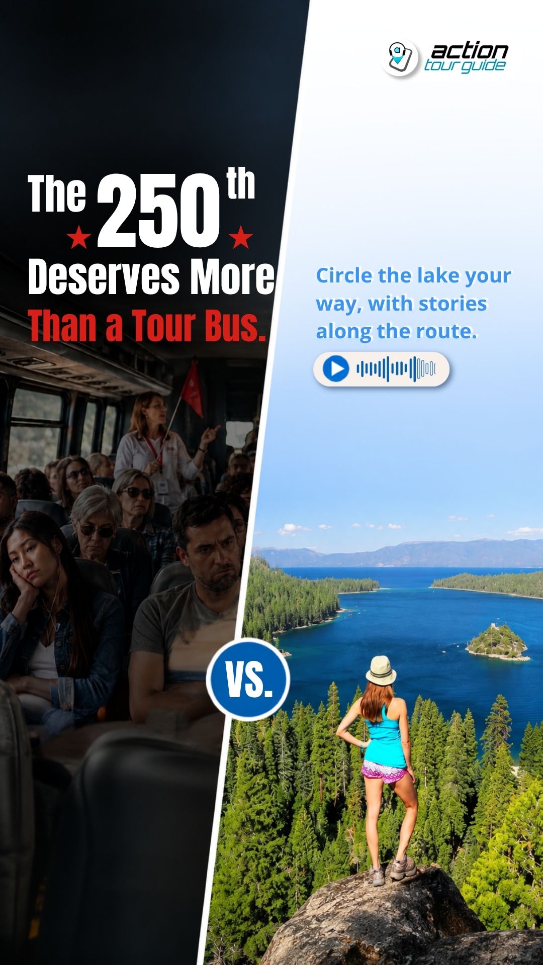 Action Tour Guide Facebook ad