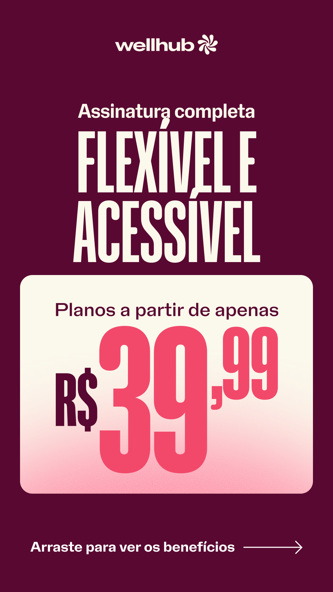 Wellhub Facebook ad