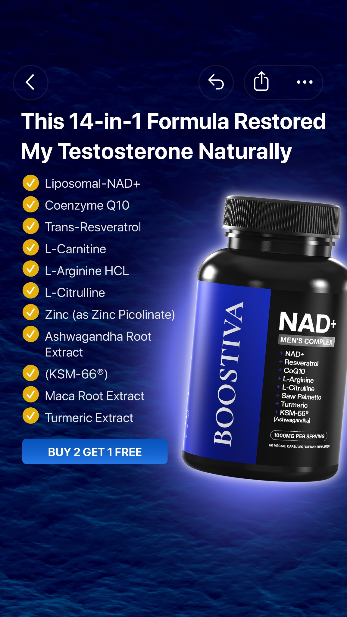 Boostiva Facebook ad from May 19, 2026