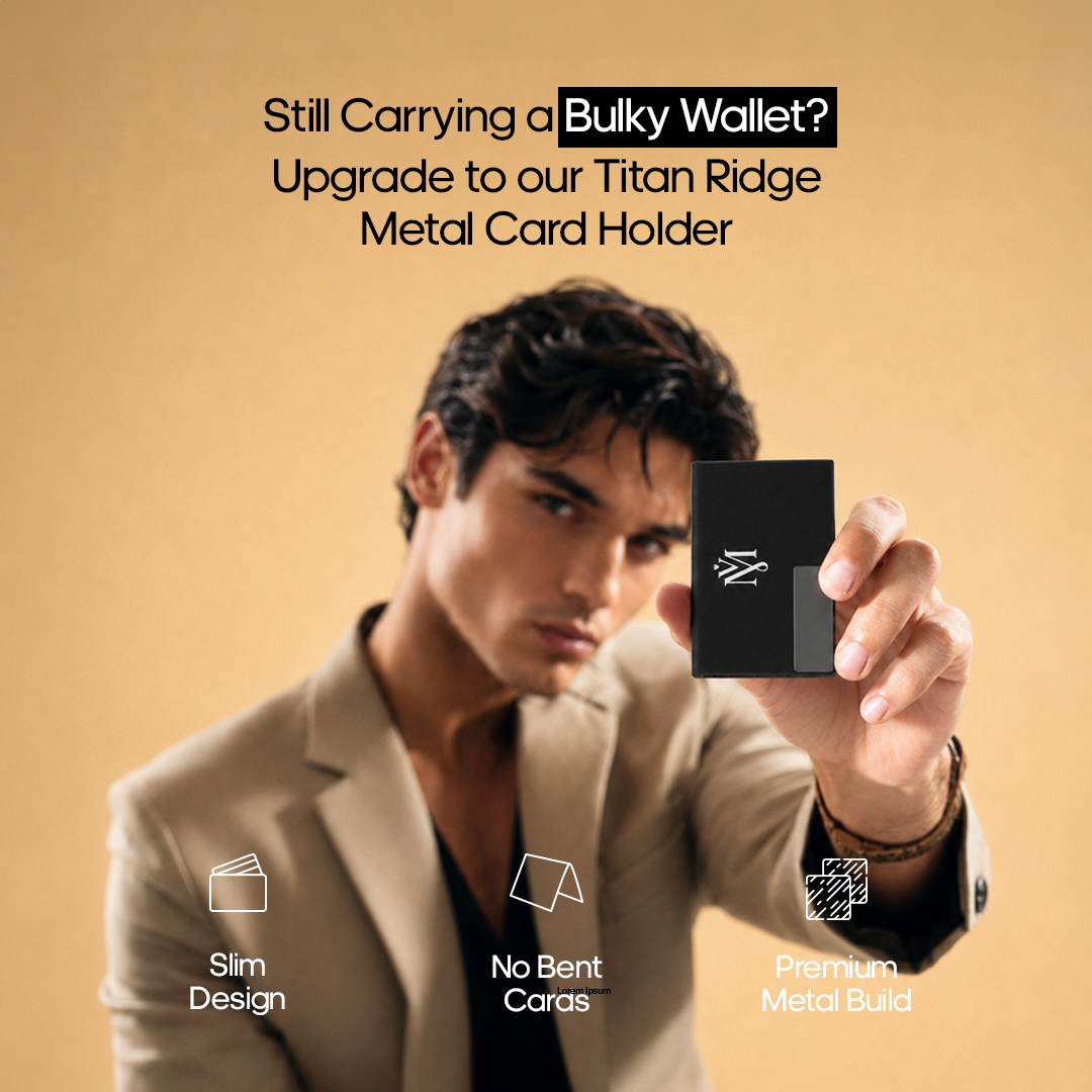 MODVESTE Facebook ad: Still carrying a bulky wallet in 2026?