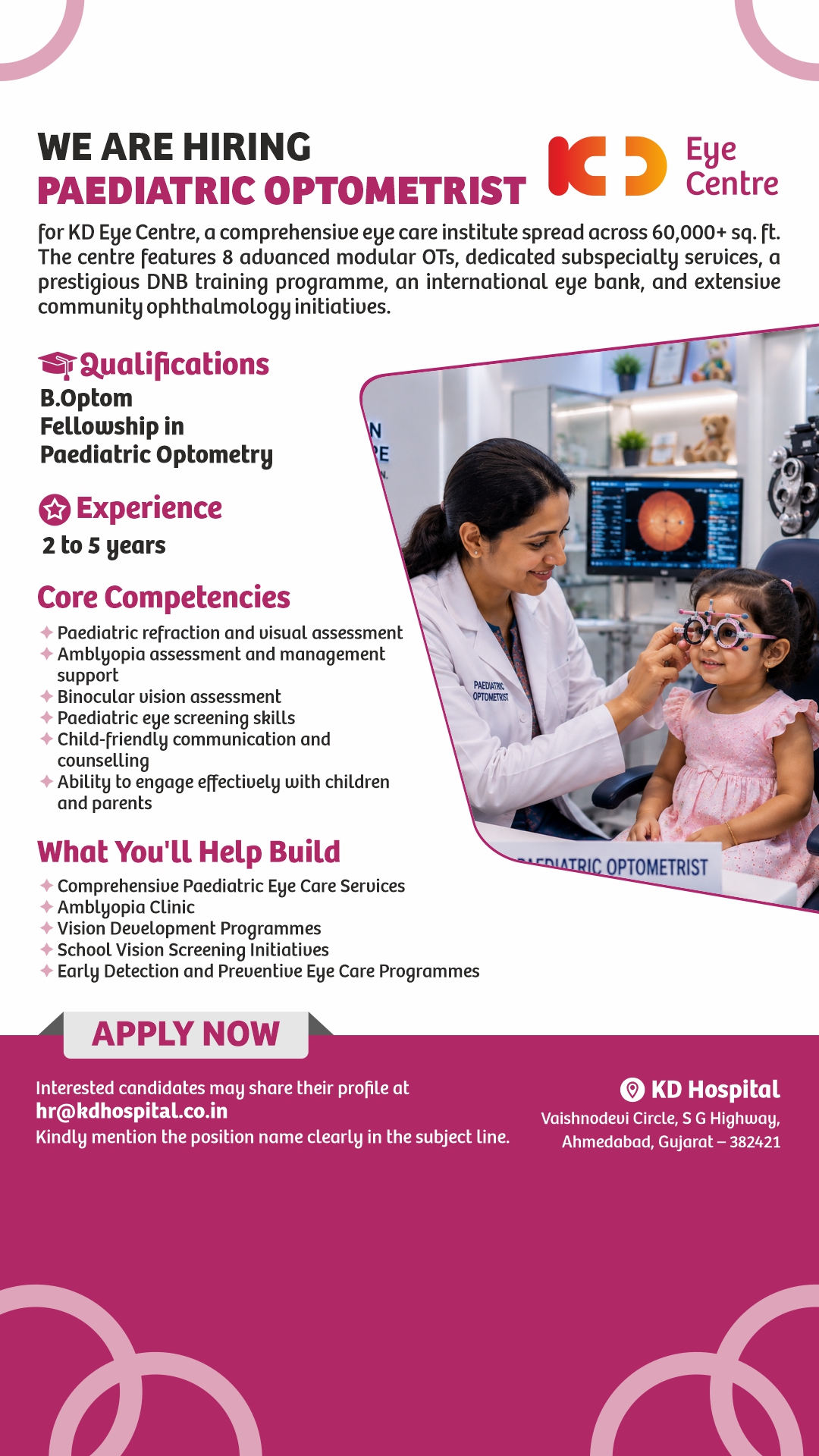 KD Hospital Facebook ad