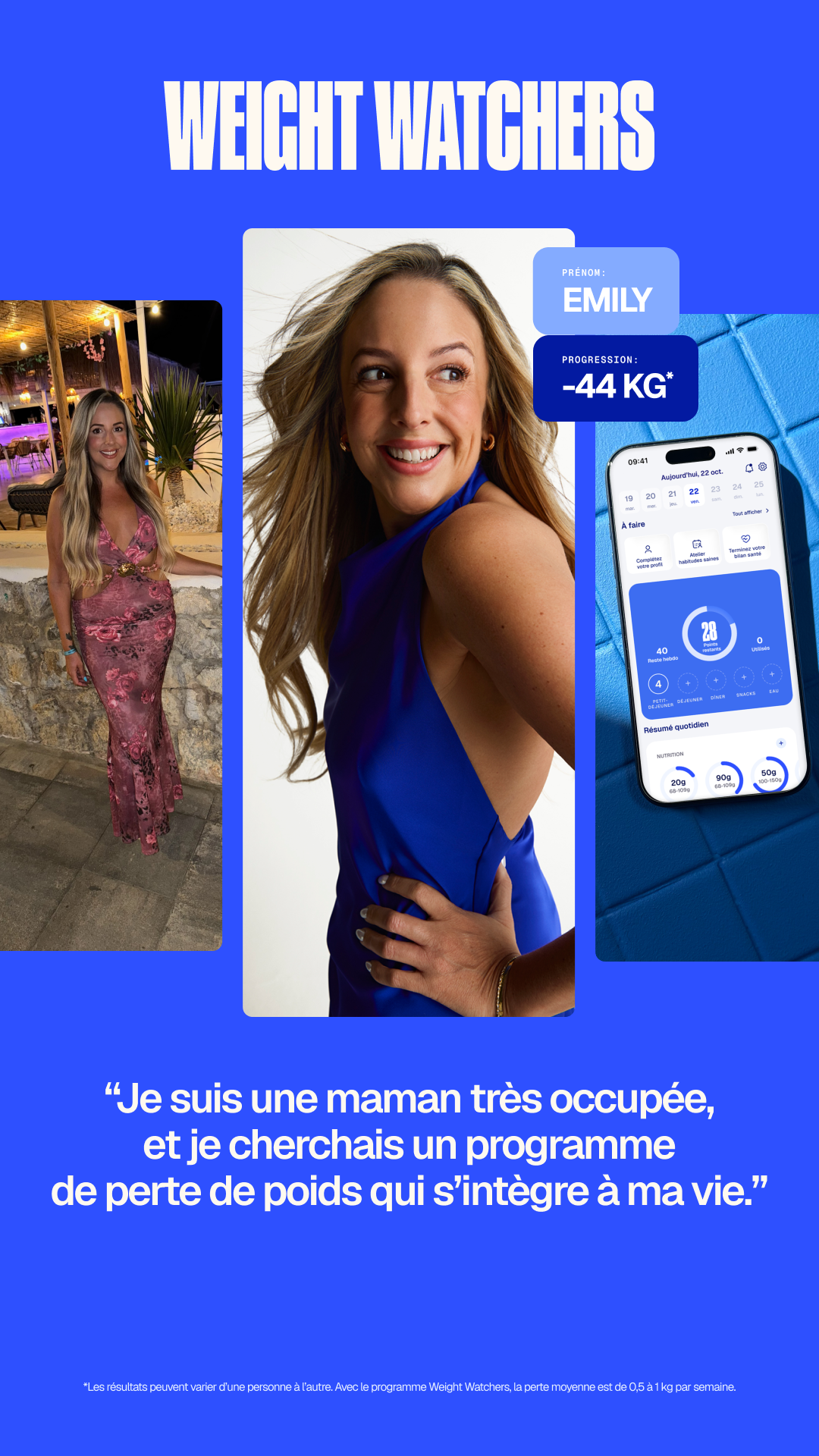 WeightWatchers Facebook ad