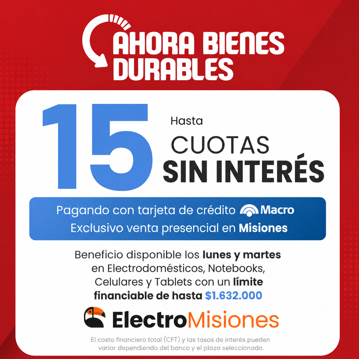 Electro Misiones Facebook ad