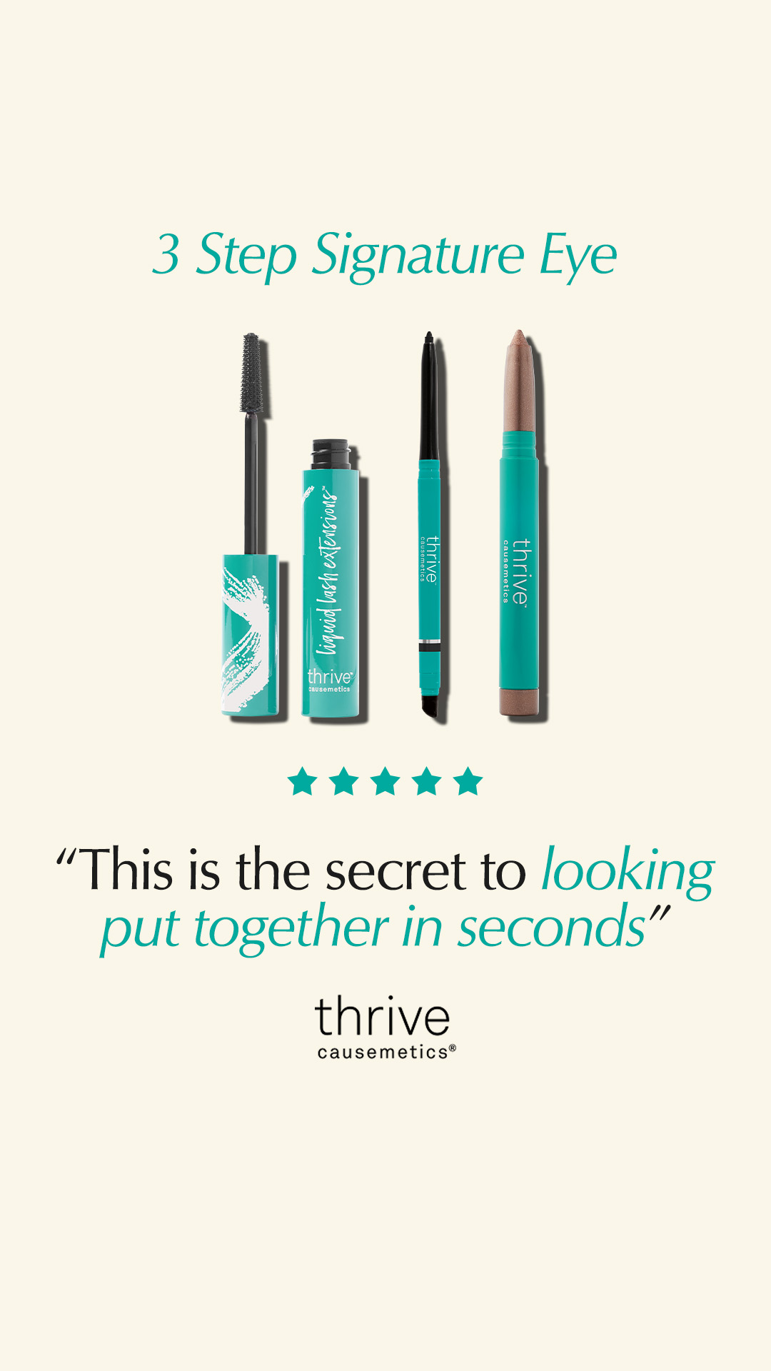 Thrive Causemetics Facebook ad