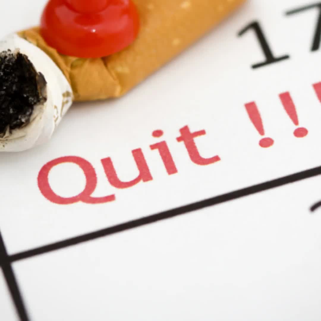 The Stop Smoking Guy Facebook ad