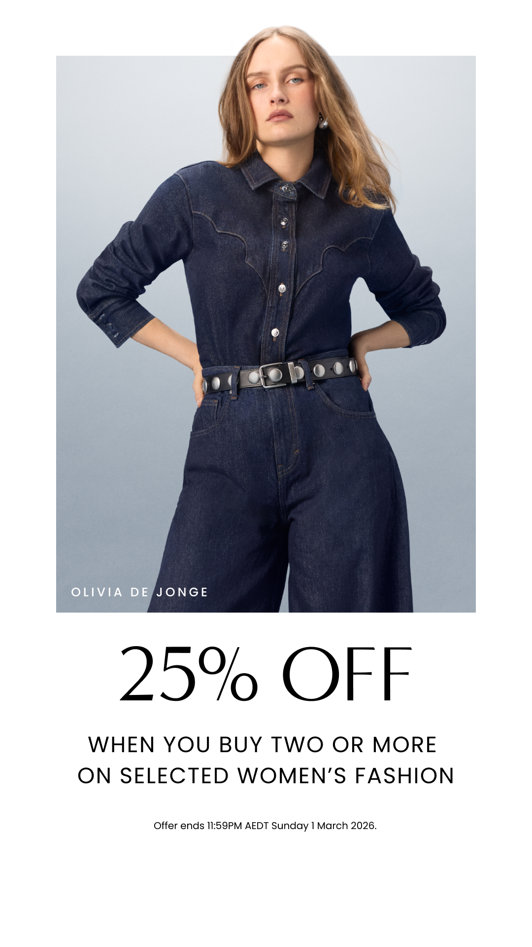 MYER Facebook ad