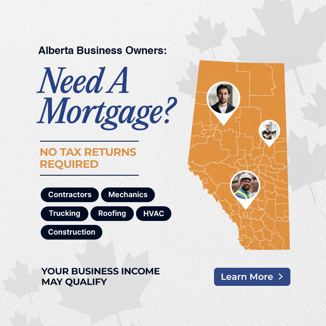 Alvamortgage Facebook ad: Alberta Business Owners: Mortgage Options