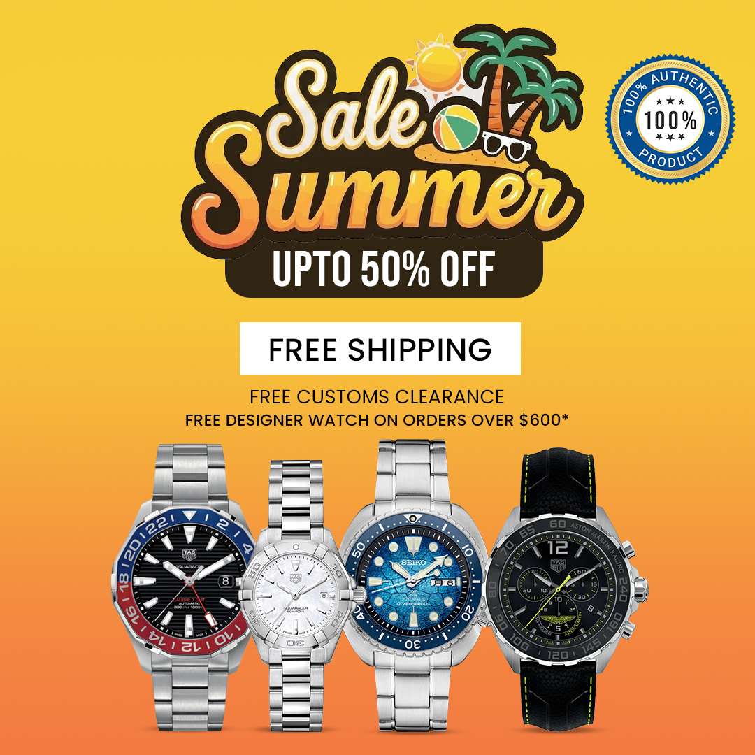 Shop Wristwatch Facebook ad: Authentic Designer Watches