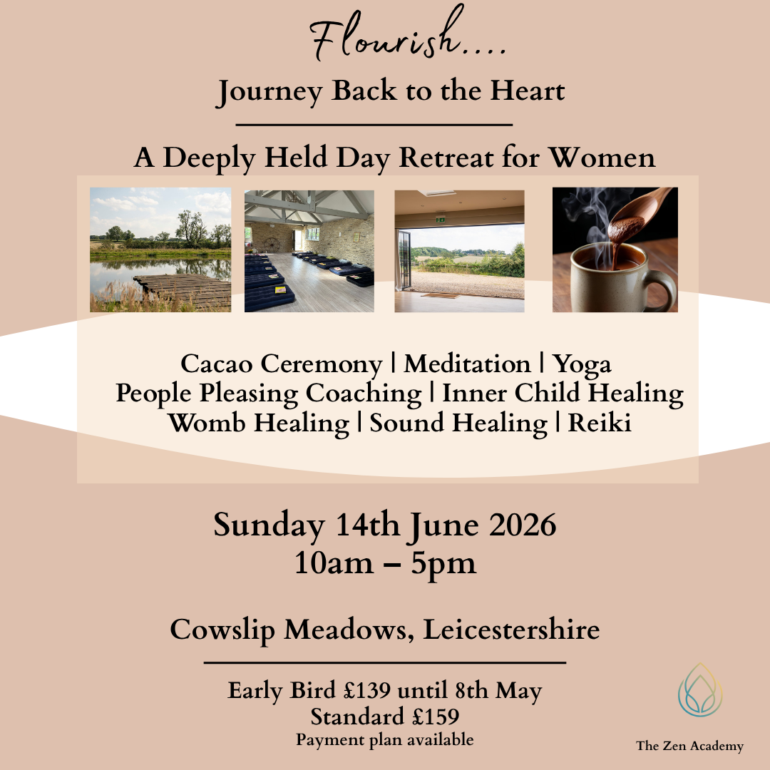 The Zen Academy Facebook ad: A deeply held day retreat for women