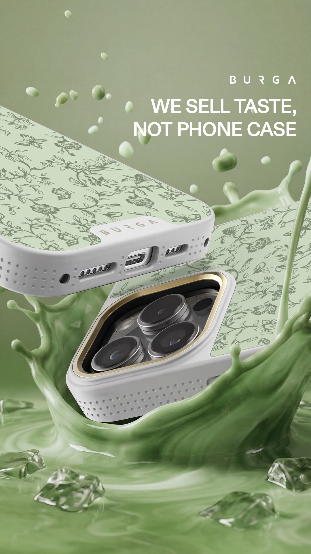 BURGA Phone Cases Facebook ad