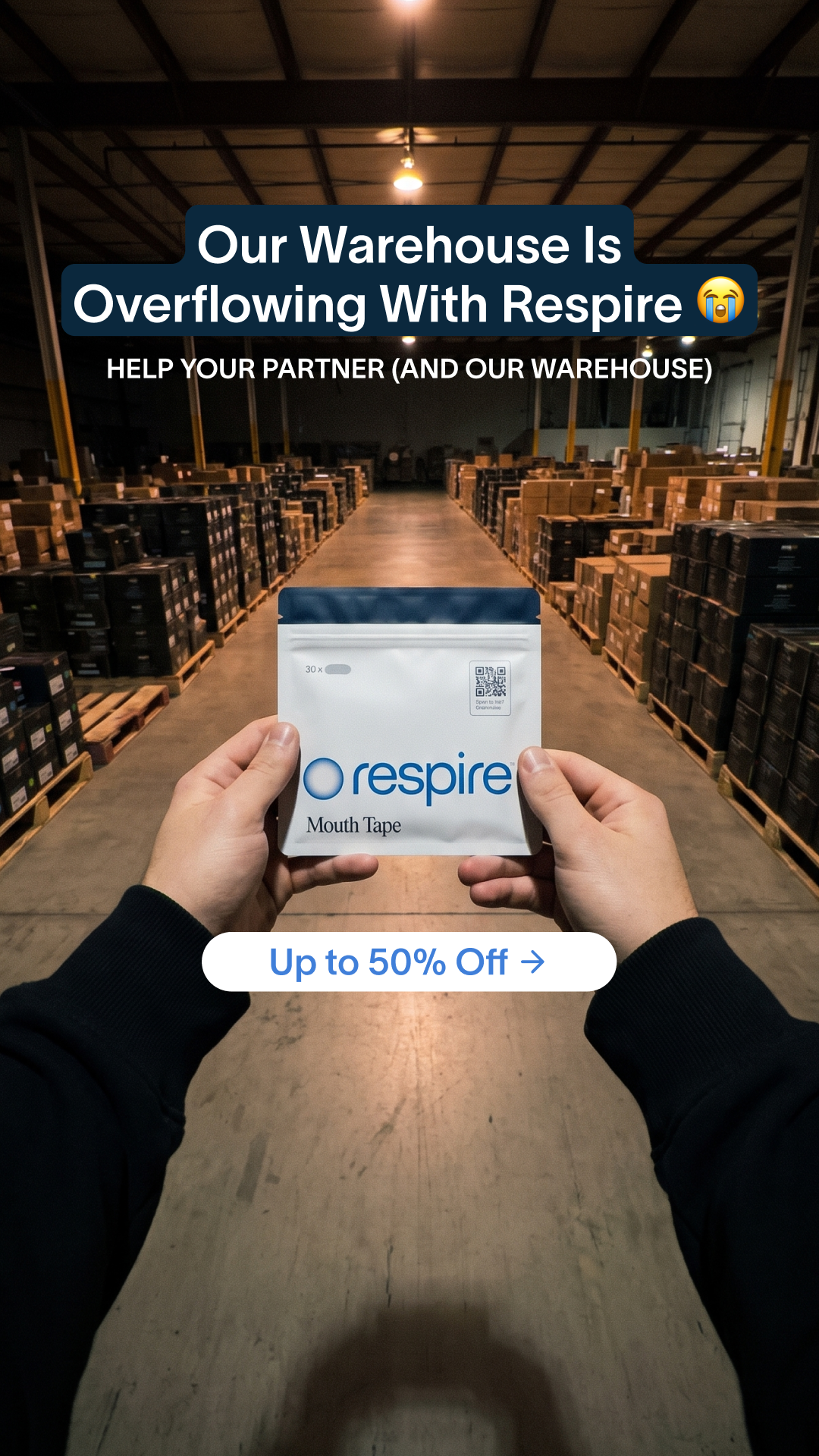 Try Respire Facebook ad