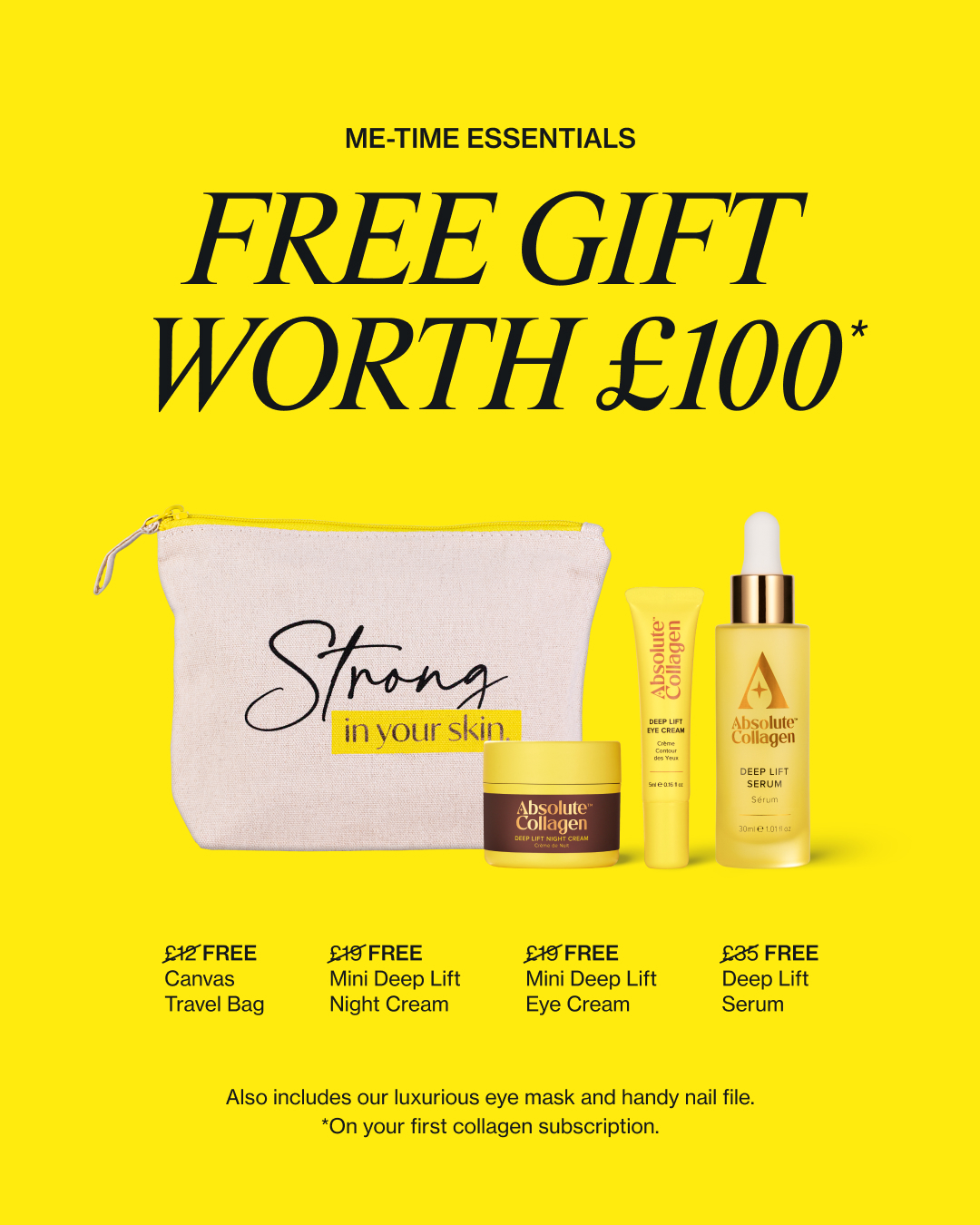 Absolute Collagen Facebook ad