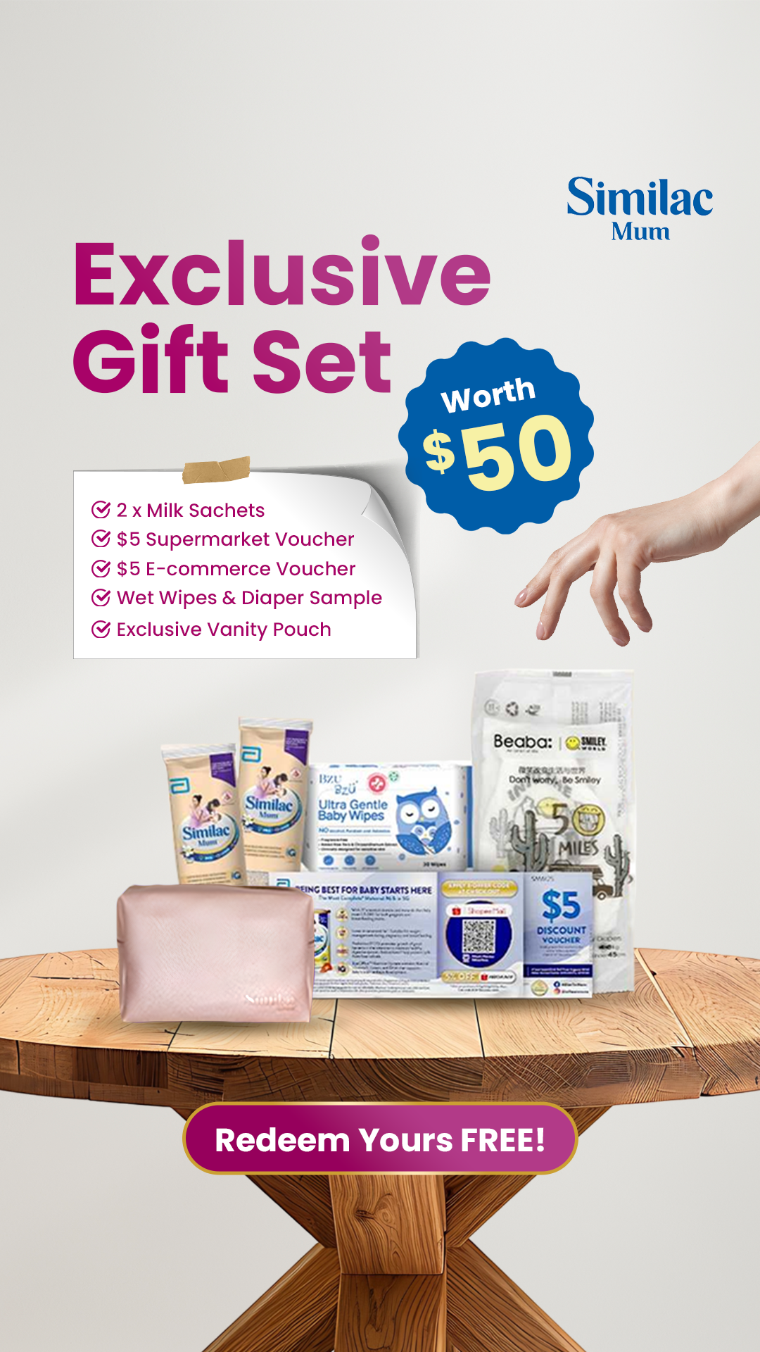 Supermom Facebook ad