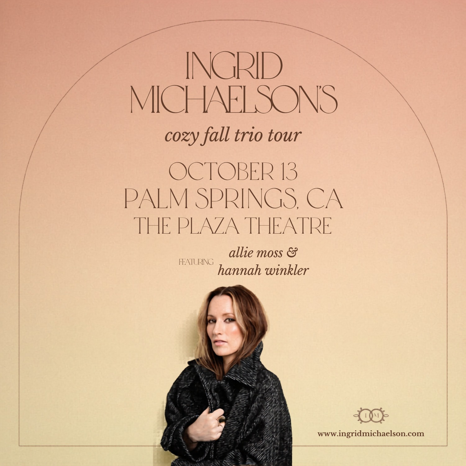 Palm Springs Plaza Theatre Facebook ad: Ingrid Michaelson | Palm Springs Plaza Theatre
