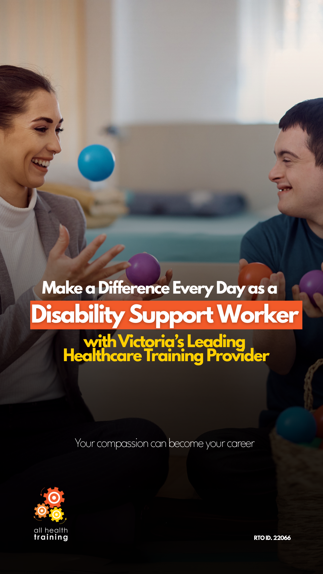 All Health Training: RTO# 22066 Facebook ad