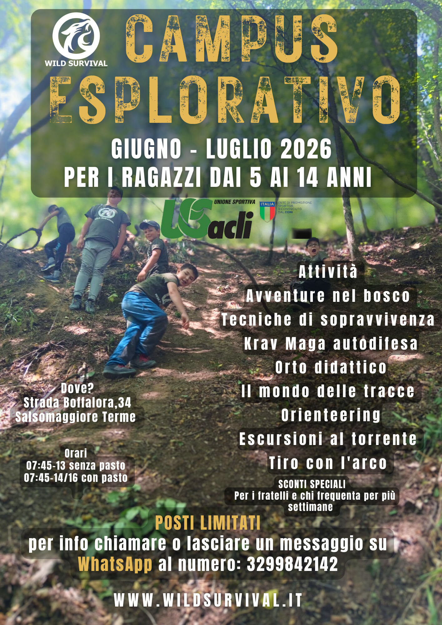 Wild Survival Facebook ad: Hai fatto caso allo sguardo dei ragazzi quando…