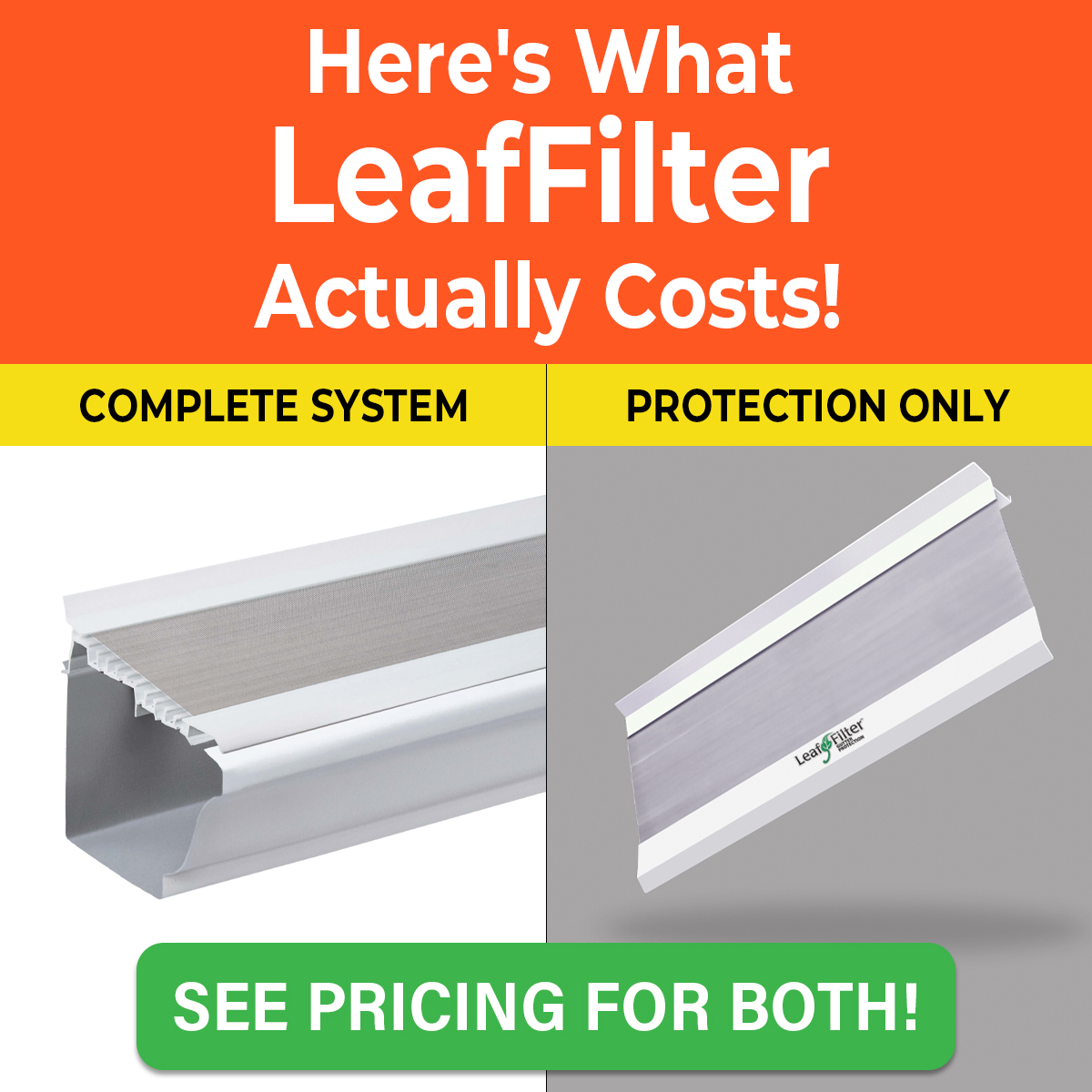 LeafFilter by Leaf Home Partner Facebook ad