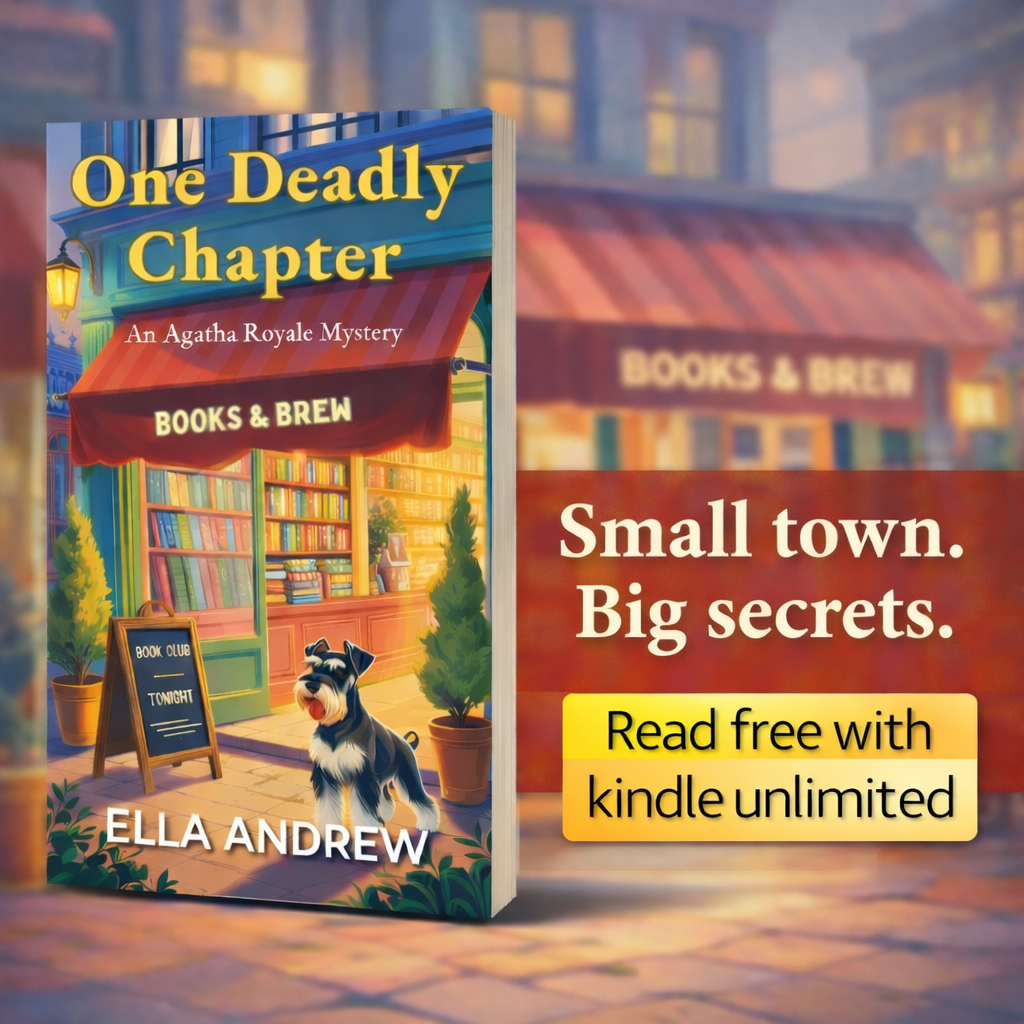 Author Ella Andrew Facebook ad