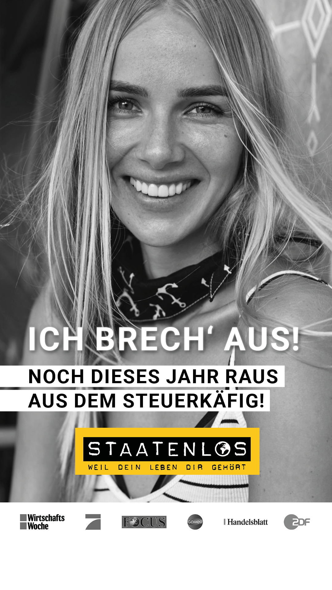 Staatenlos Facebook ad