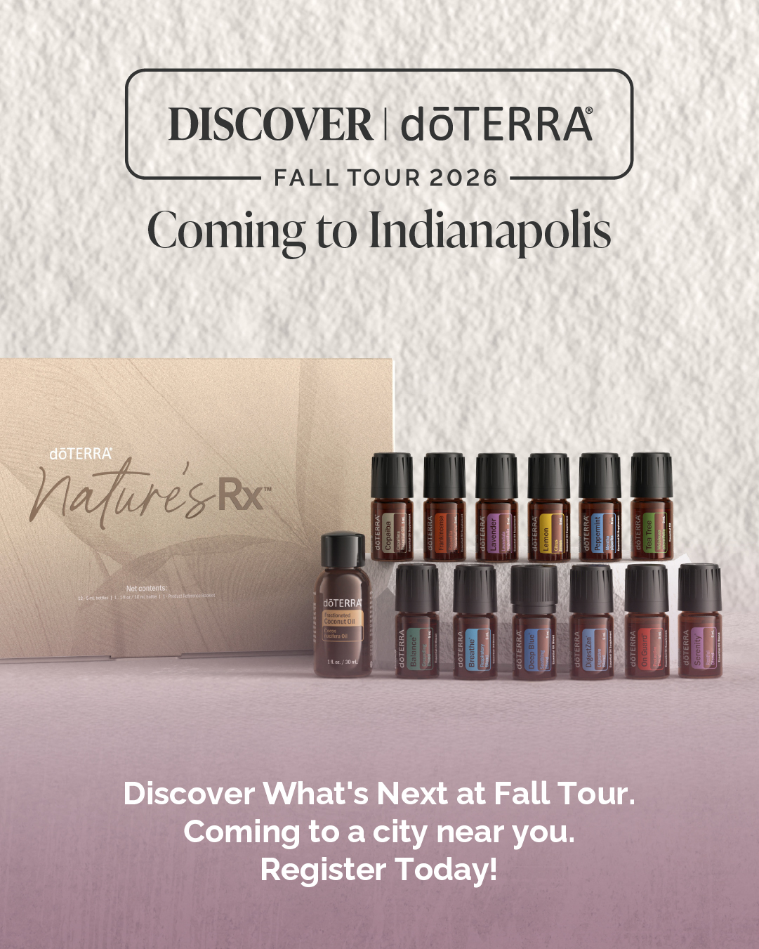 doTERRA Business USA Facebook ad: Come Curious, Discover More