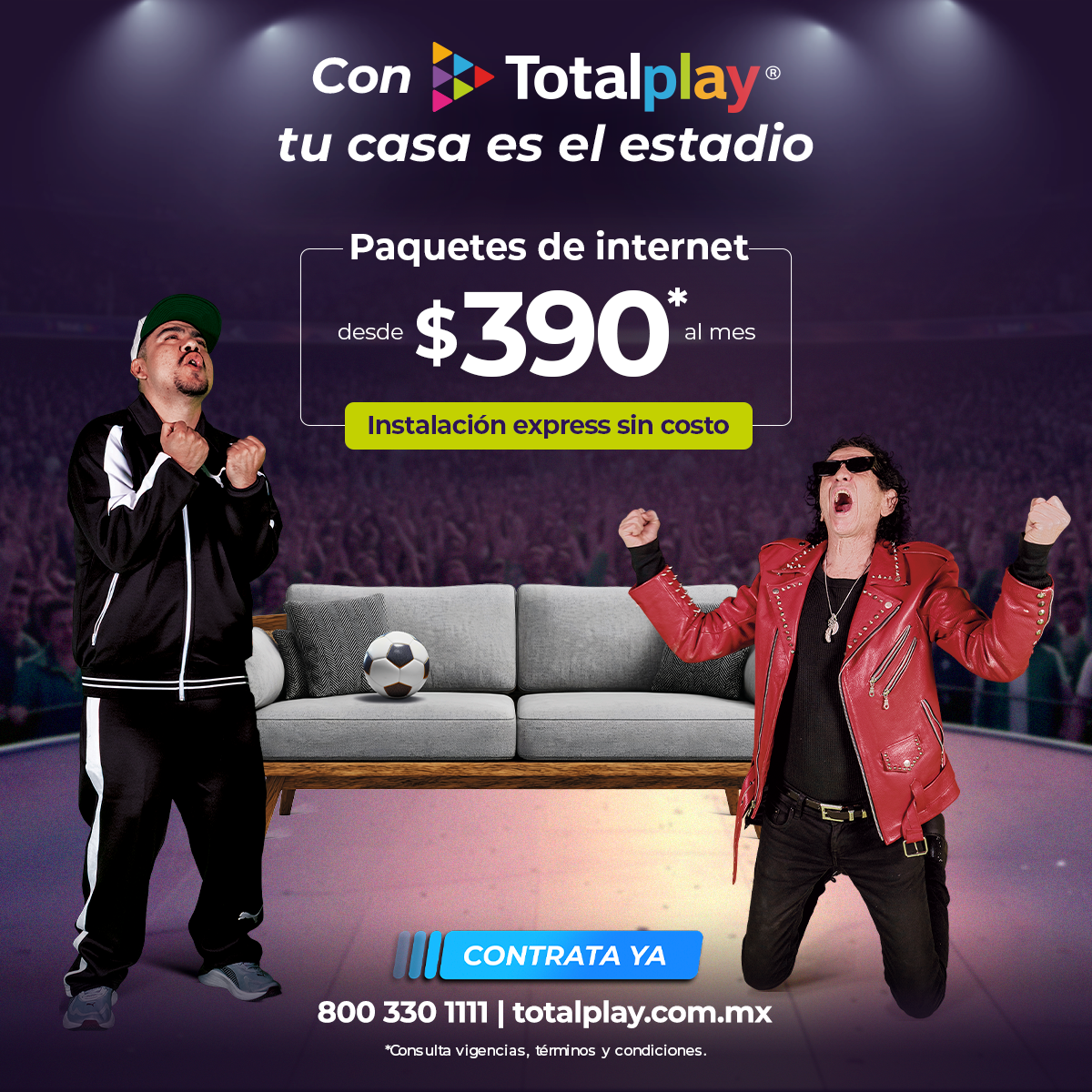 Totalplay Facebook ad