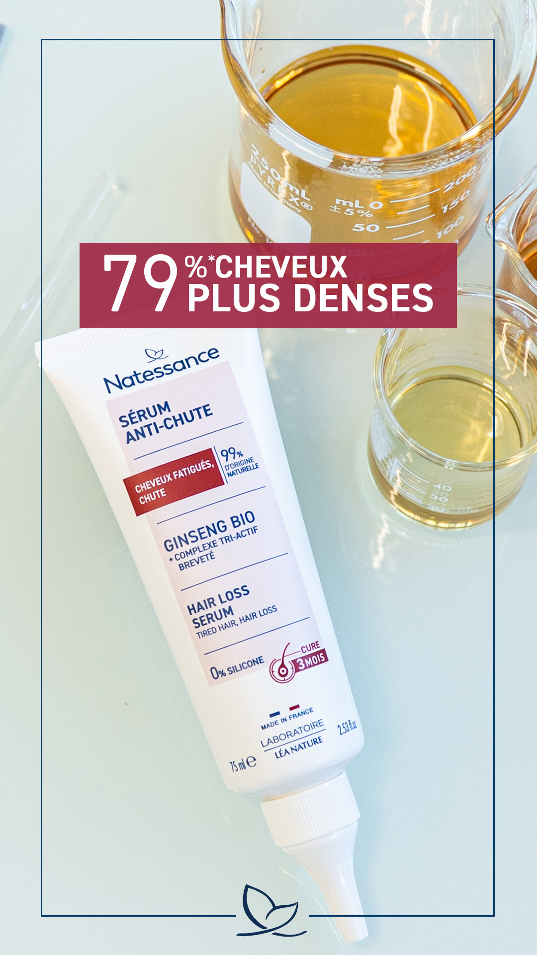 Natessance Facebook ad: Objectif anti chute?