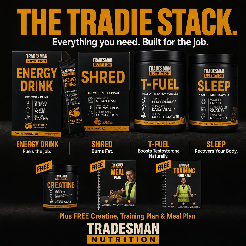 Tradesman Nutrition Facebook ad