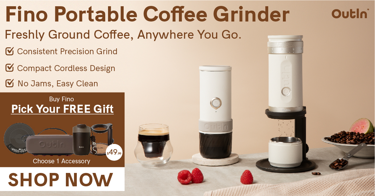 Outin Portable Electric Espresso Machine Facebook ad
