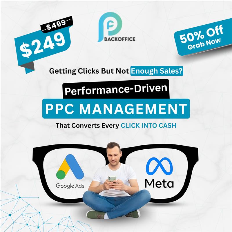 PPC Back Office Facebook ad from May 7, 2026
