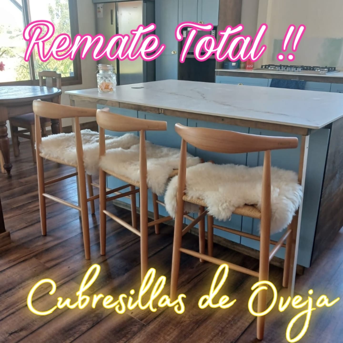 Chiloeamano Facebook ad: Remate Total de Cubresillas de Piel de oveja…