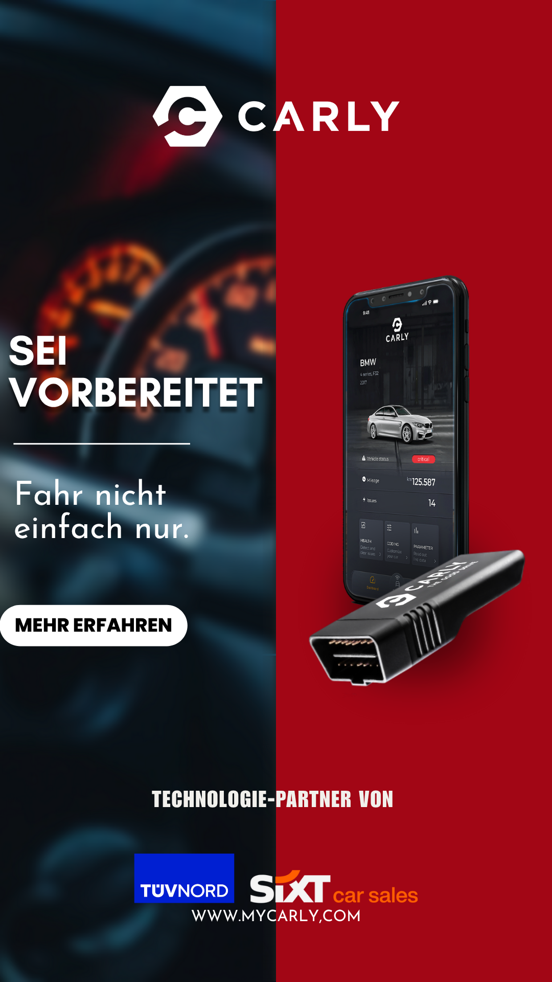 Carly - Connected Car Facebook ad