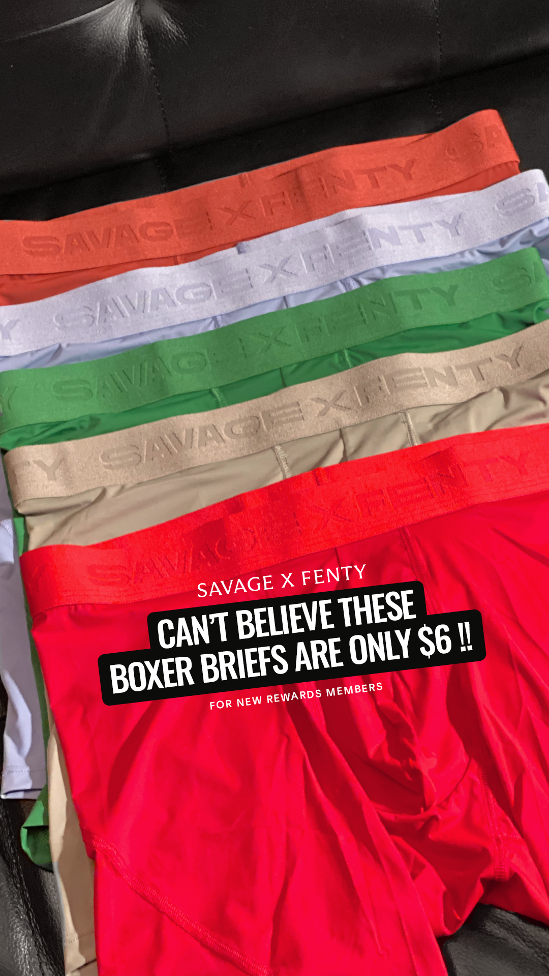 Savage X Fenty Facebook ad