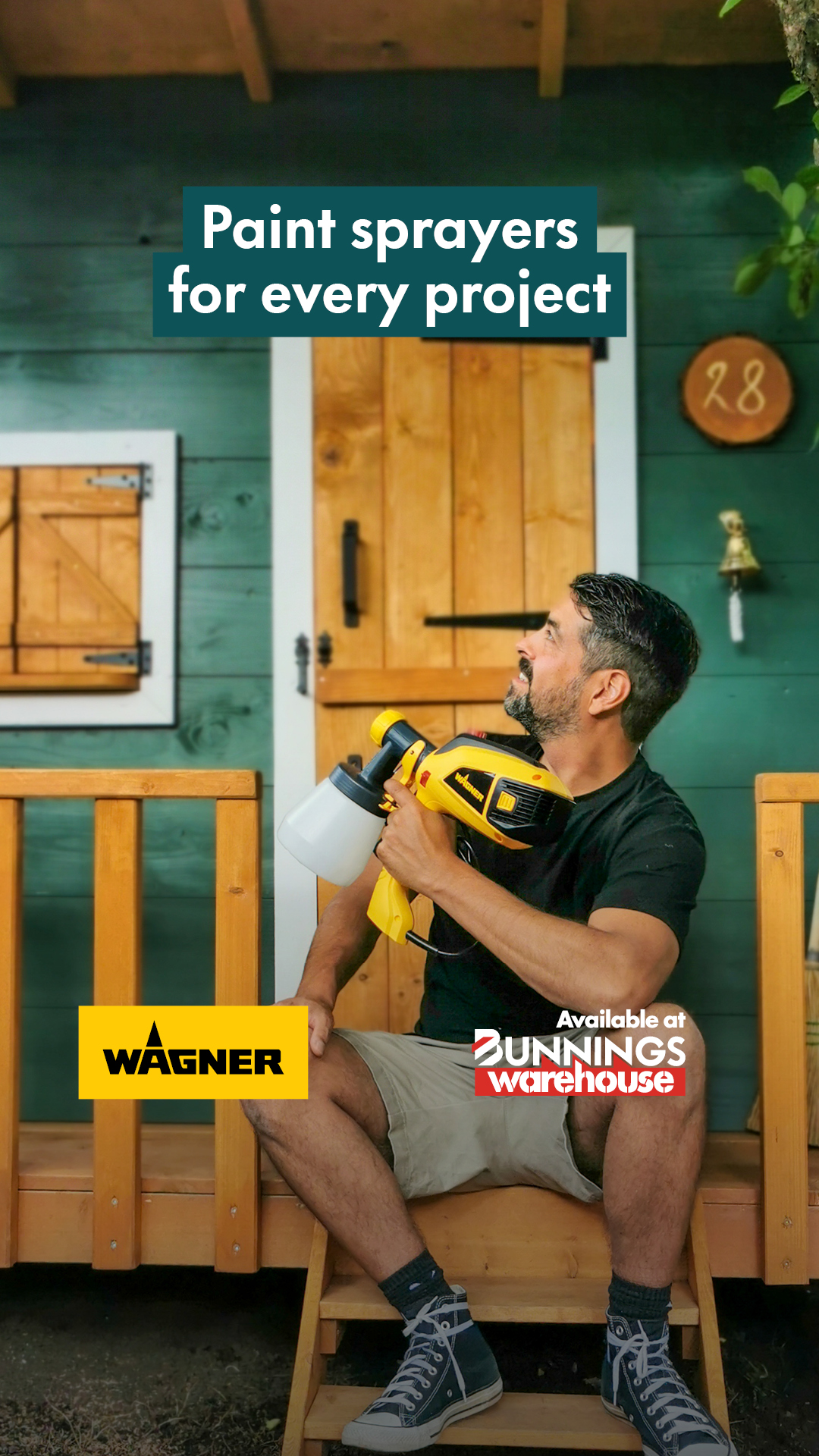 Bunnings Warehouse New Zealand Facebook ad: Paint like a pro at home