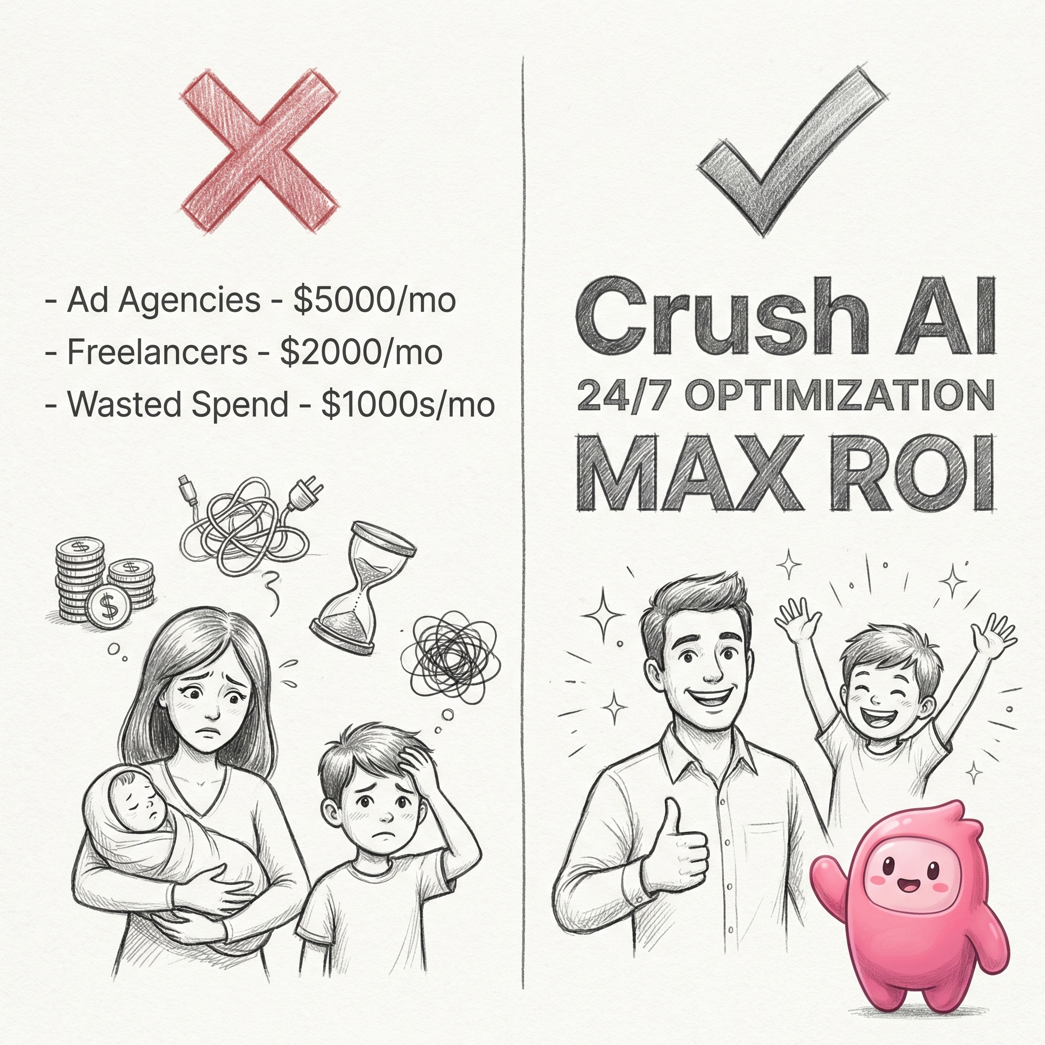 trycrush.ai Facebook ad