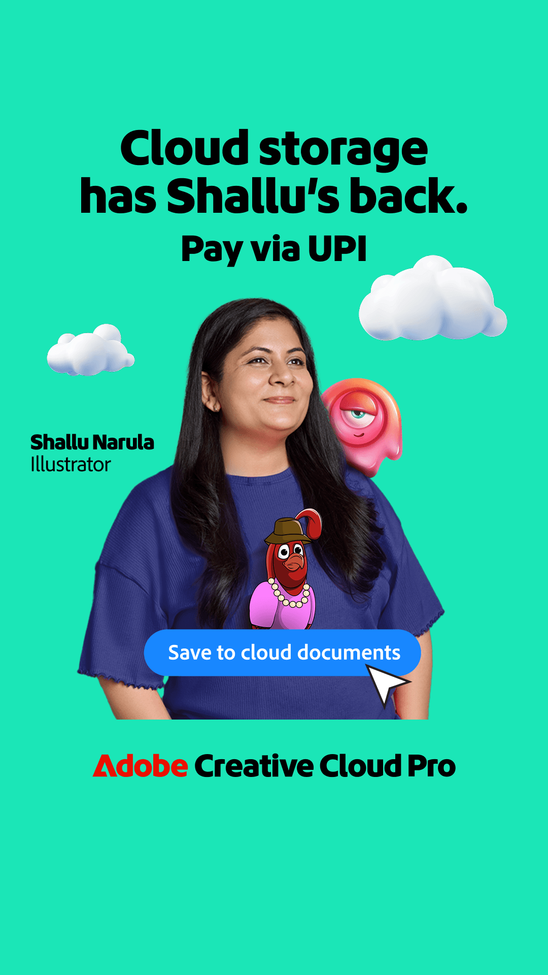 Adobe Creative Cloud Facebook ad