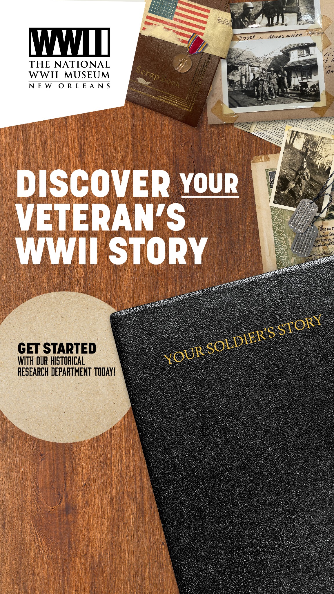 The National WWII Museum Facebook ad