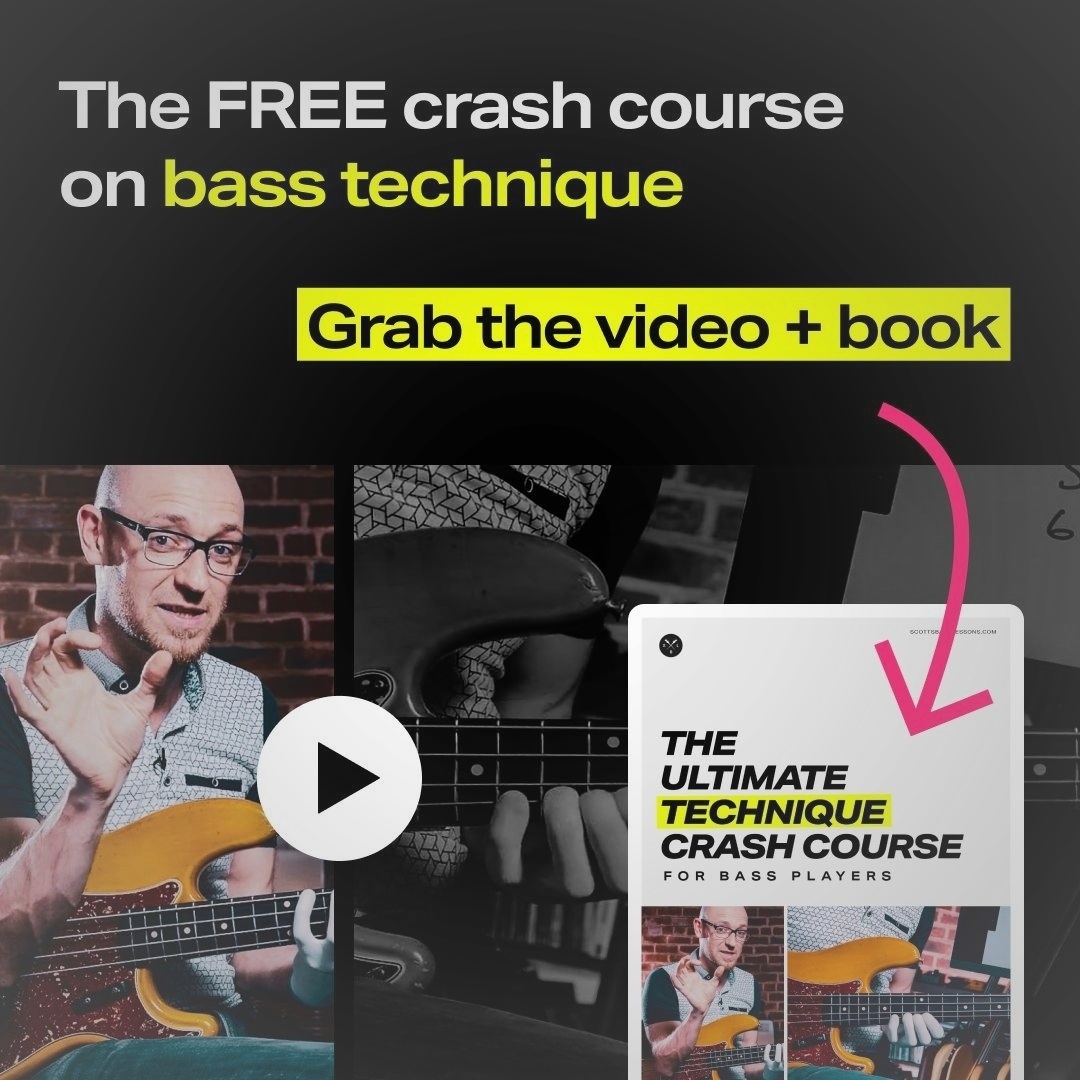 ScottsBassLessons.com Facebook ad